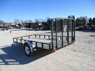 2018 PJ 77x12 U7 Single Axle Utility U721231DSGK