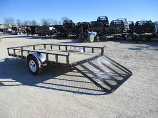 2018 PJ 77x12 U7 Single Axle Utility U721231DSGK