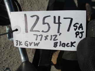 2018 PJ 77x12 U7 Single Axle Utility U721231DSGK