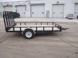 2018 PJ Trailer 77x12 U7 Single Axle Utility U721231DSFK