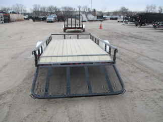 2018 PJ 77x12 U7 Single Axle Utility U721231DSYK
