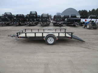 2018 PJ 77x12 U7 Single Axle Utility U721231DSYK