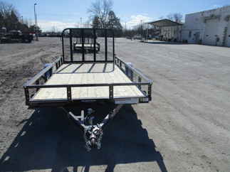 2018 PJ Trailer 77x14 U7 Single Axle Utility U721431DSGKV