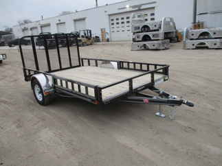 2018 PJ 83x12 U8 Single Axle Utility U821231DSBKA