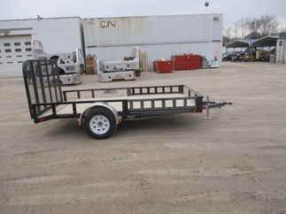 2018 PJ 83x12 U8 Single Axle Utility U821231DSBKA