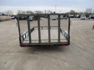 2018 PJ 83x12 U8 Single Axle Utility U821231DSBKA