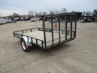 2018 PJ 83x12 U8 Single Axle Utility U821231DSBKA