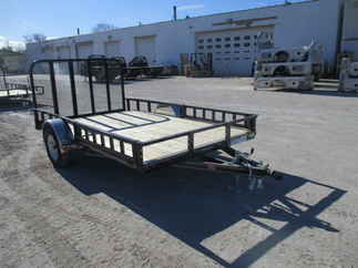 2018 PJ 83x12 U8 Single Axle Utility U821231DSBKA