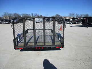 2018 PJ 83x12 U8 Single Axle Utility U821231DSBKA
