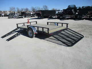 2018 PJ 83x12 U8 Single Axle Utility U821231DSBKA