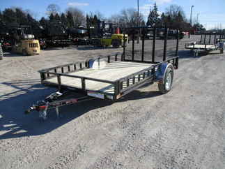 2018 PJ 83x12 U8 Single Axle Utility U821231DSBKA