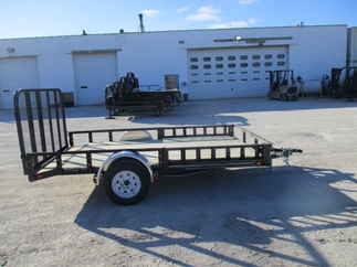 2018 PJ 83x12 U8 Single Axle Utility U821231DSBKA