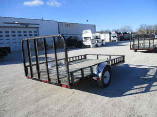 2018 PJ 83x12 U8 Single Axle Utility U821231DSBKA