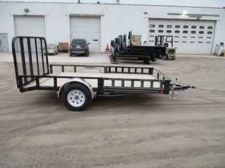 2018 PJ 83x12 U8 Single Axle Utility U821231DSBKA