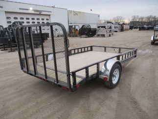 2018 PJ 83x12 U8 Single Axle Utility U821231DSBKA