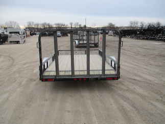 2018 PJ 83x12 U8 Single Axle Utility U821231DSBKA