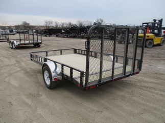 2018 PJ 83x12 U8 Single Axle Utility U821231DSBKA