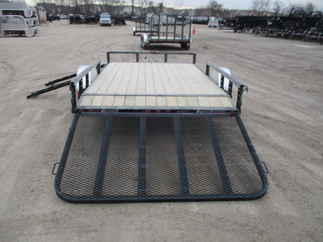 2018 PJ 83x12 U8 Single Axle Utility U821231DSBKA
