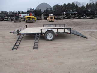 2018 PJ 83x12 U8 Single Axle Utility U821231DSBKA