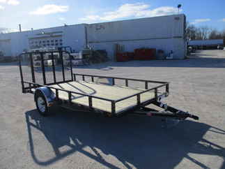 2018 PJ 83x14 U8 Single Axle Utility U821431DSBK