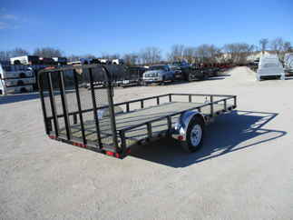 2018 PJ 83x14 U8 Single Axle Utility U821431DSBK