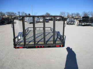 2018 PJ 83x14 U8 Single Axle Utility U821431DSBK