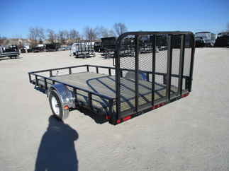 2018 PJ 83x14 U8 Single Axle Utility U821431DSBK
