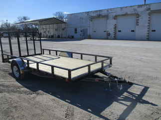 2018 PJ 83x14 U8 Single Axle Utility U821431DSBK