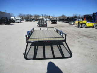 2018 PJ 83x14 U8 Single Axle Utility U821431DSBK