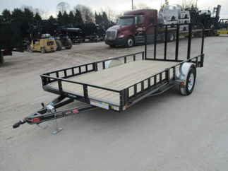 2018 PJ 83x14 U8 Single Axle Utility U821431DSBKA
