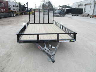 2018 PJ 83x14 U8 Single Axle Utility U821431DSBKA