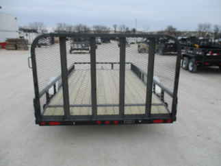 2018 PJ 83x14 U8 Single Axle Utility U821431DSBKA