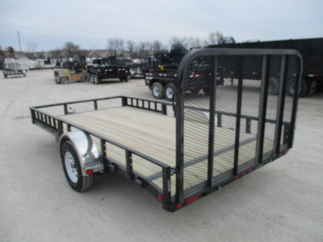 2018 PJ 83x14 U8 Single Axle Utility U821431DSBKA