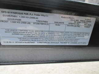 2018 PJ 83x14 U8 Single Axle Utility U821431DSBKA