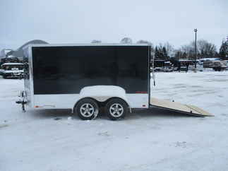 2018 United 7x12  Enclosed Motorcycle XLMTV-712TA35-8.5-T