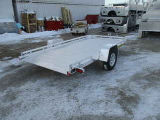 2019 Aluma 77x12  Aluminum Single Axle Utility 7712HTILT