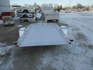 2019 Aluma 77x12  Aluminum Single Axle Utility 7712HTILT