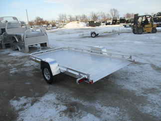 2019 Aluma 77x12  Aluminum Single Axle Utility 7712HTILT