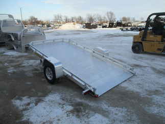 2019 Aluma 77x12  Aluminum Single Axle Utility 7712HTILT