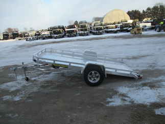 2019 Aluma 77x12  Aluminum Single Axle Utility 7712HTILT