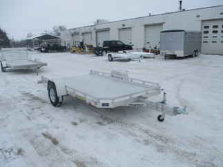 2019 Aluma 77x12  Aluminum Single Axle Utility 7712HTILT