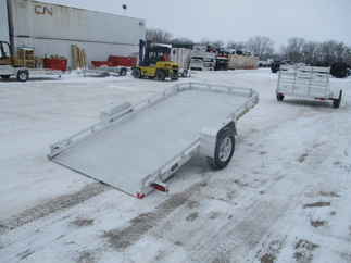 2019 Aluma 77x12  Aluminum Single Axle Utility 7712HTILT