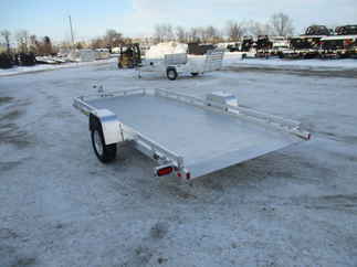 2019 Aluma 78x14  Aluminum Single Axle Utility 7814STILT