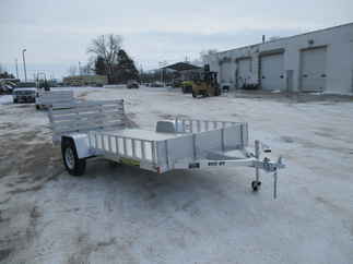 2019 Aluma 81x12  Aluminum Single Axle Utility 8112BT