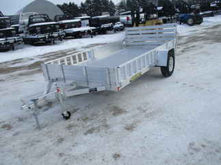 2019 Aluma 81x12  Aluminum Single Axle Utility 8112SR