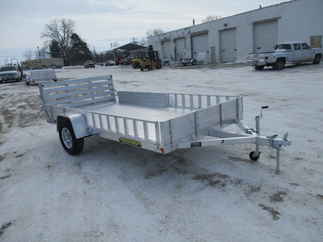 2019 Aluma 81x12  Aluminum Single Axle Utility 8112SR