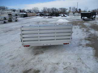2019 Aluma 81x12  Aluminum Single Axle Utility 8112SR