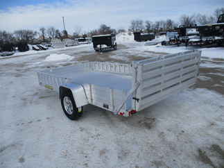 2019 Aluma 81x12  Aluminum Single Axle Utility 8112SR
