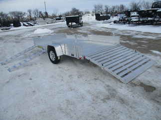 2019 Aluma 81x12  Aluminum Single Axle Utility 8112SR
