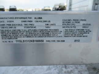 2019 Aluma 81x12.75  Aluminum Single Axle Utility 8113SR